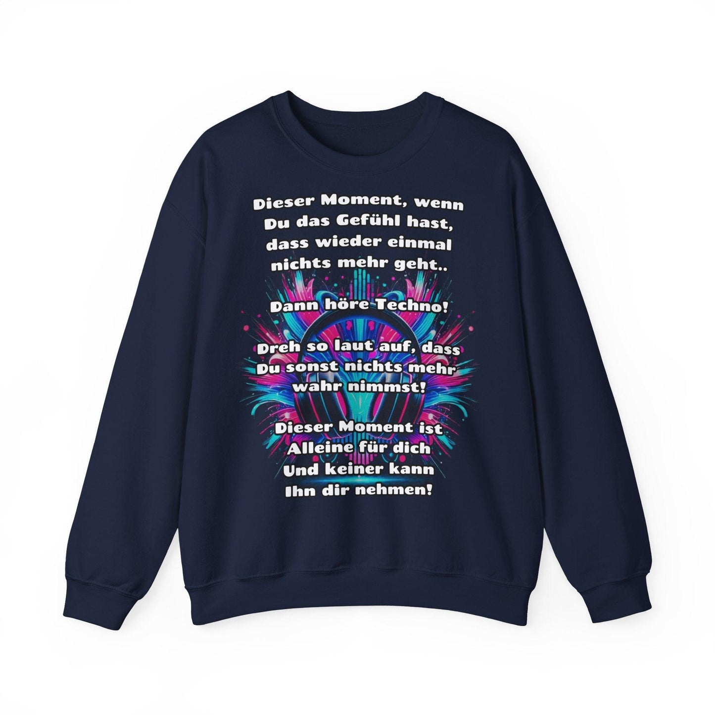 Louder Than Life Sweatshirt - Techno Headphones Design