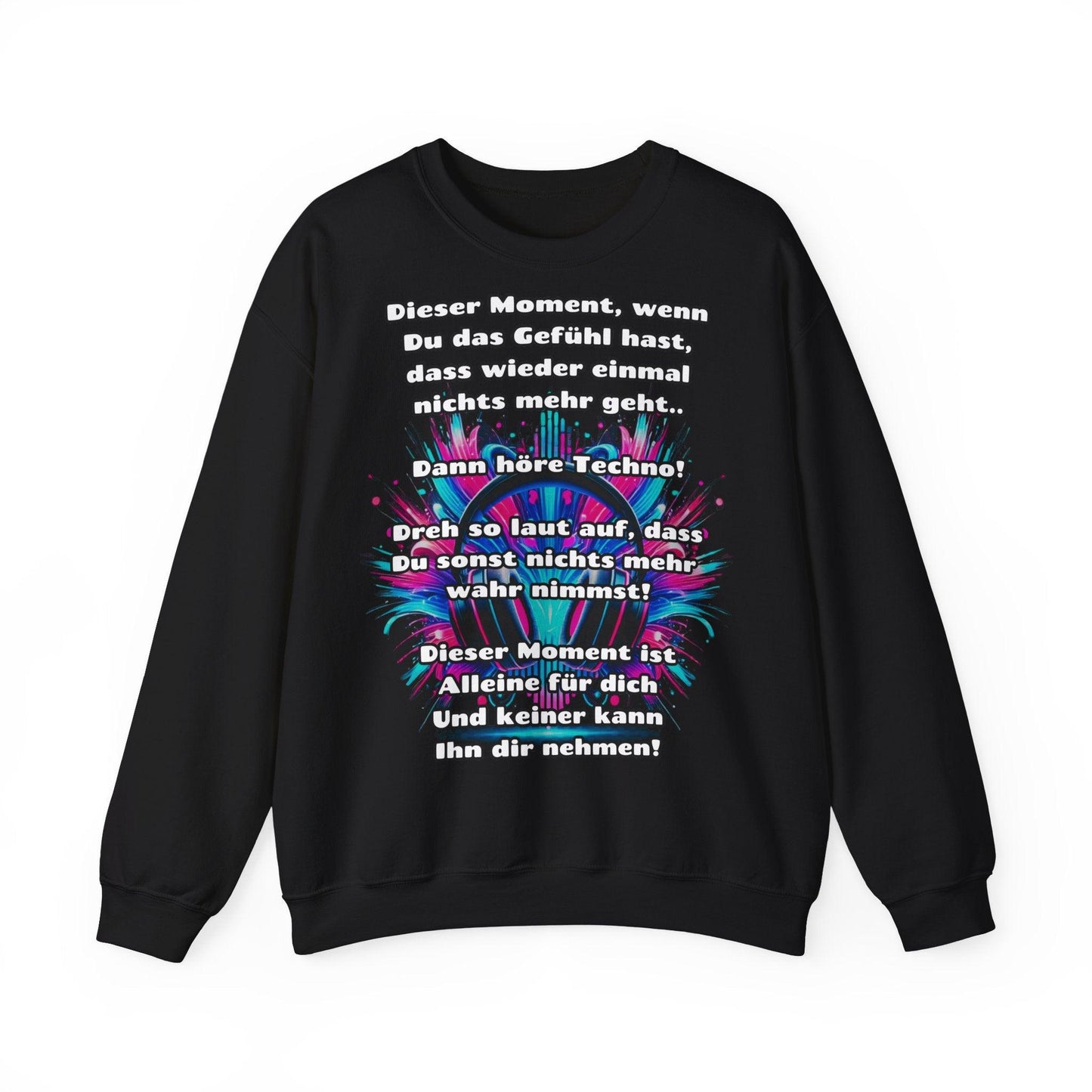 Louder Than Life Sweatshirt - Techno Headphones Design