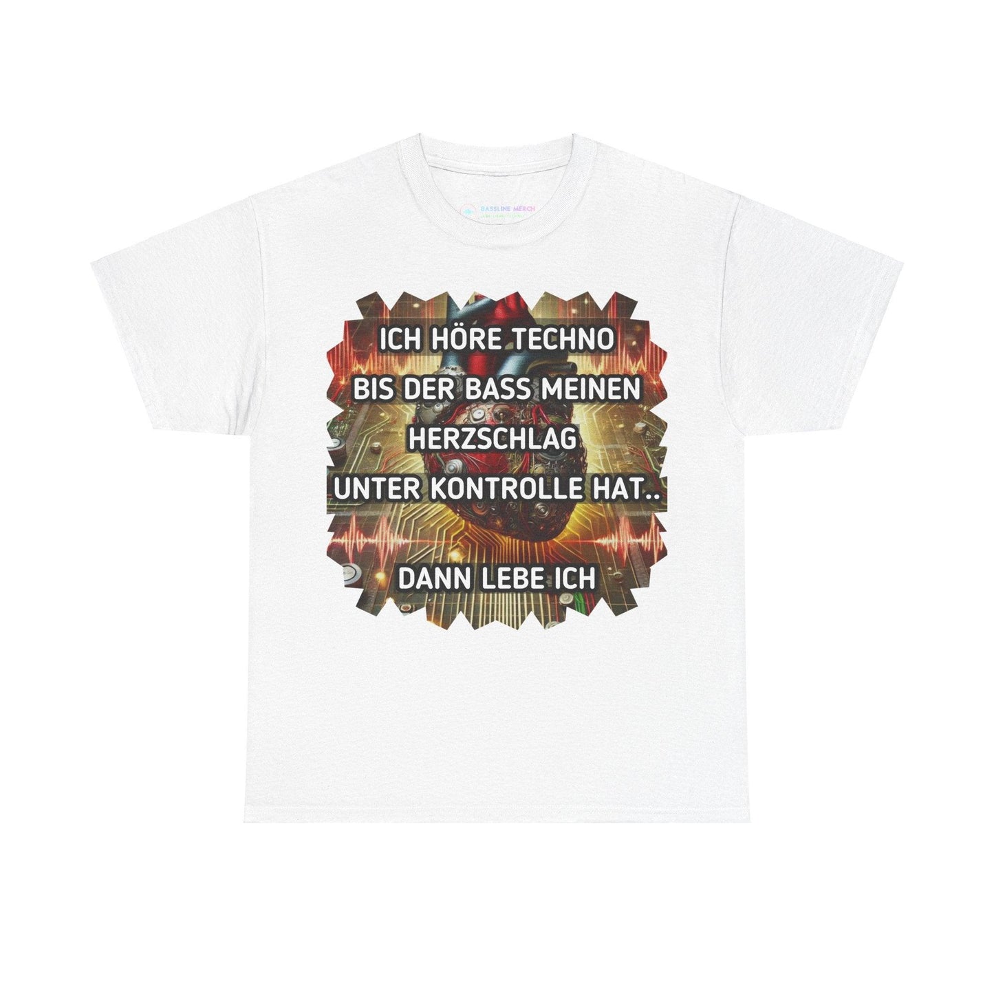Techno Herz Unisex T-Shirt - Bass Control