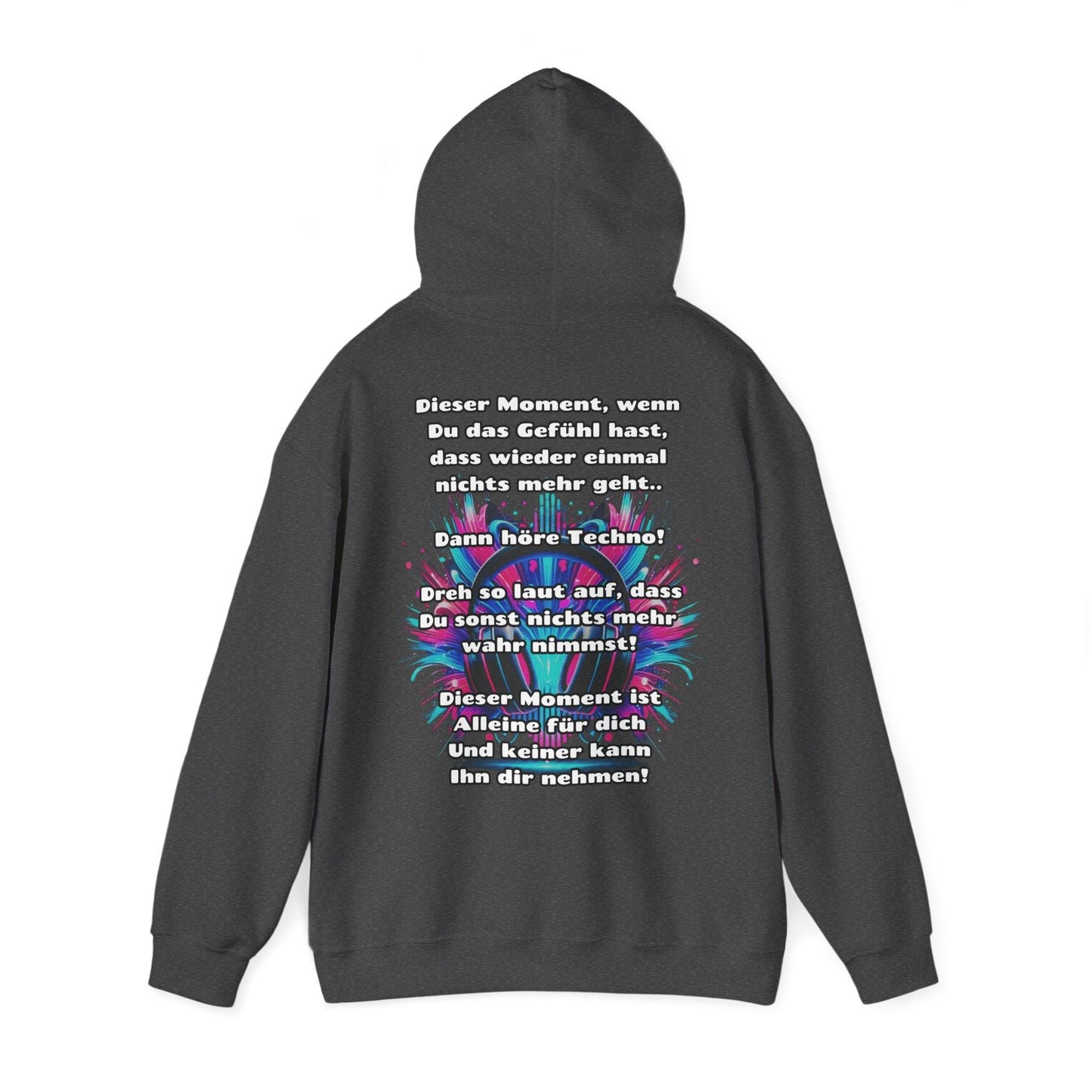 Louder Than Life Hoodie - Techno Headphones Design