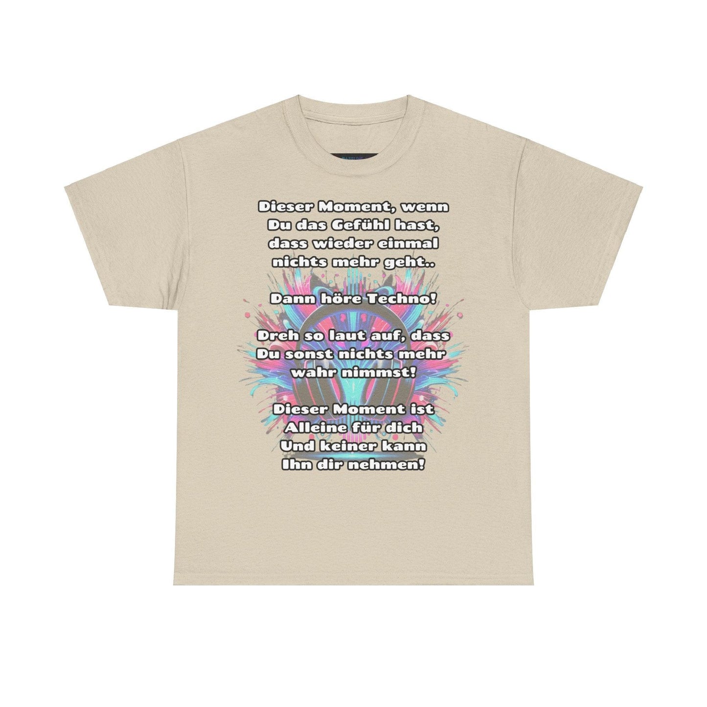 Louder Than Life Unisex T-Shirt - Techno Headphones Design