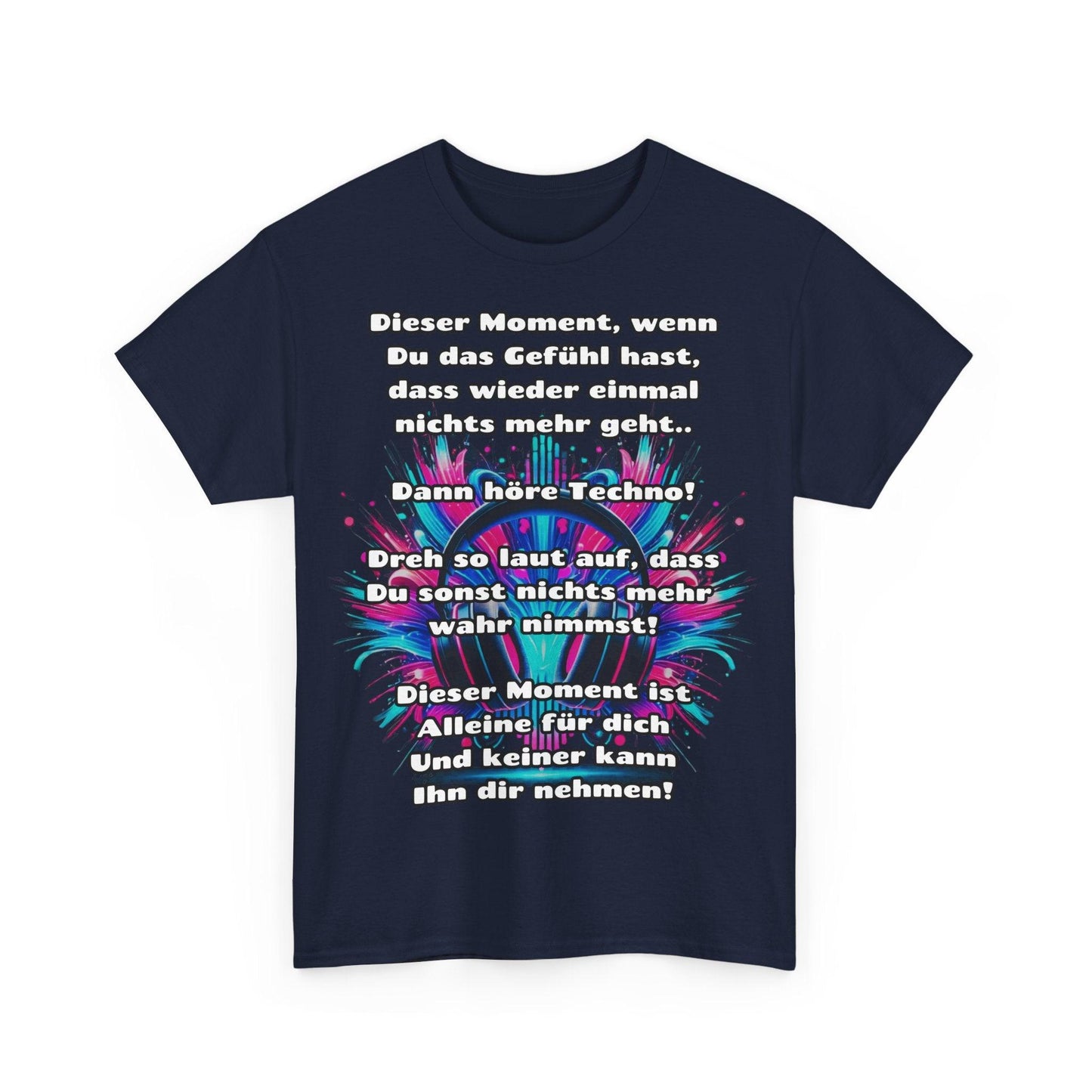 Louder Than Life Unisex T-Shirt - Techno Headphones Design