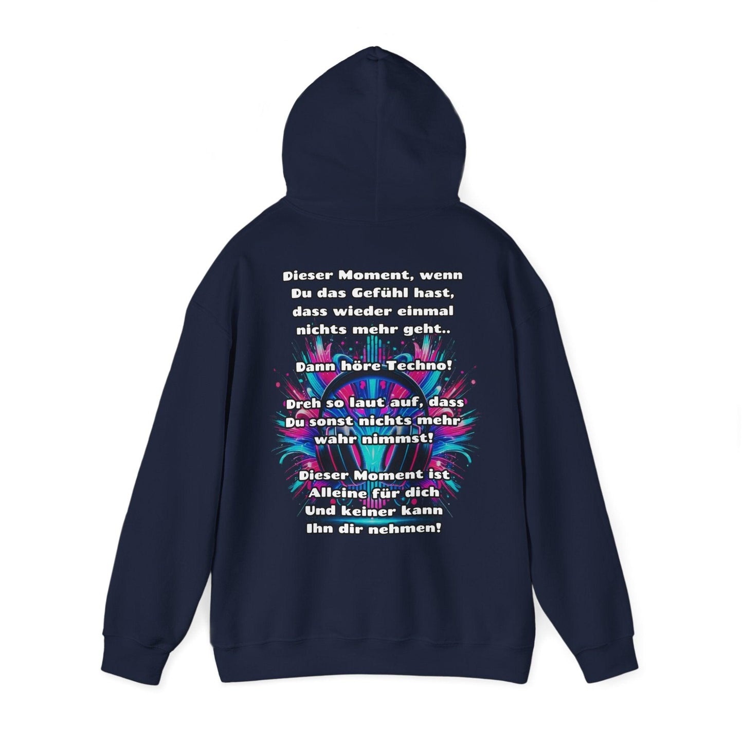 Louder Than Life Hoodie - Techno Headphones Design