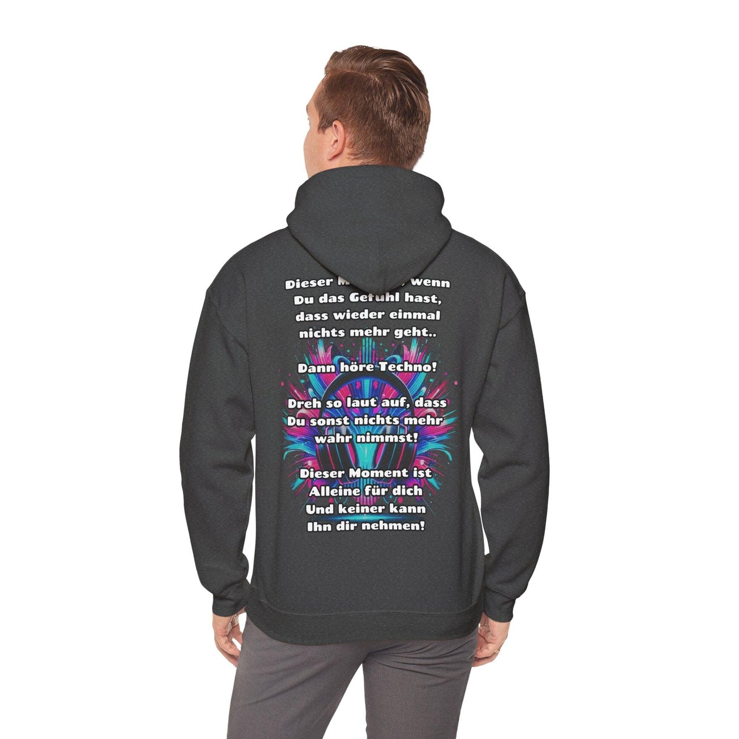 Louder Than Life Hoodie - Techno Headphones Design