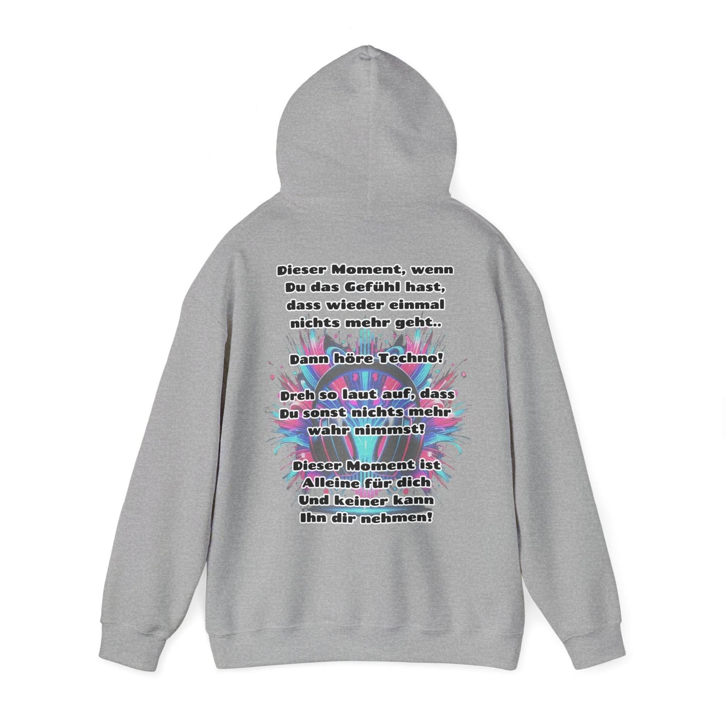 Louder Than Life Hoodie - Techno Headphones Design