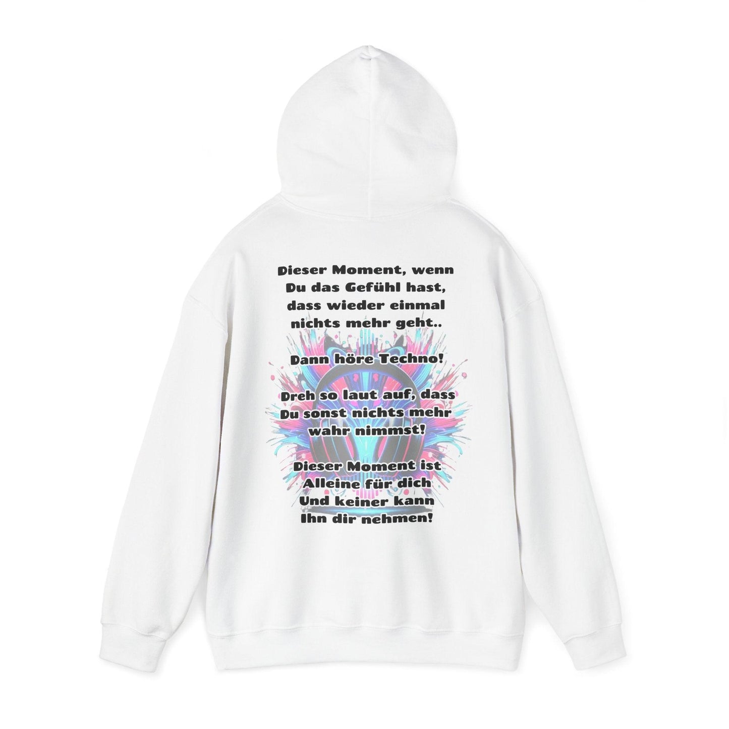 Louder Than Life Hoodie - Techno Headphones Design