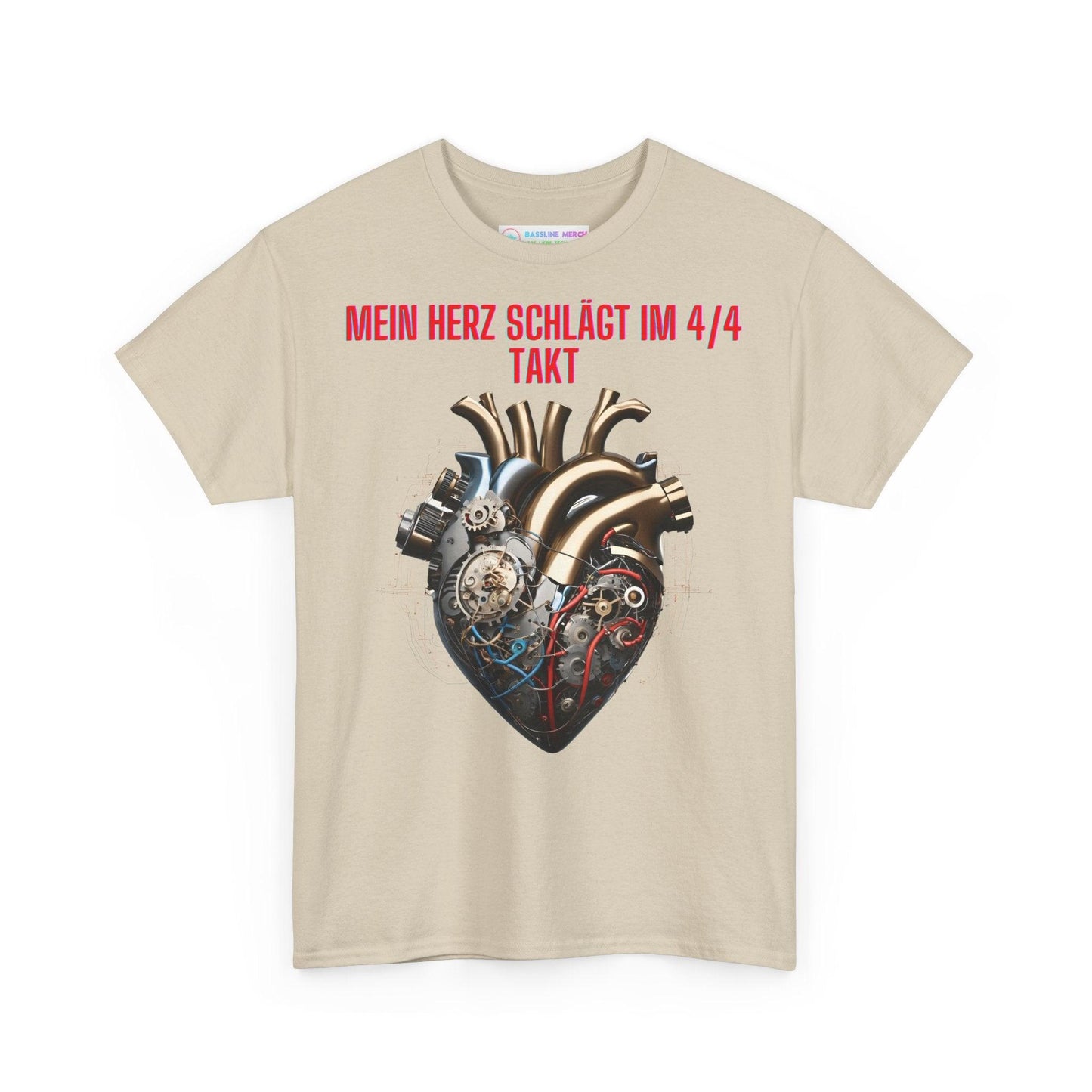 Techno Herzschlag Unisex T-Shirt - Neon Circuit Design