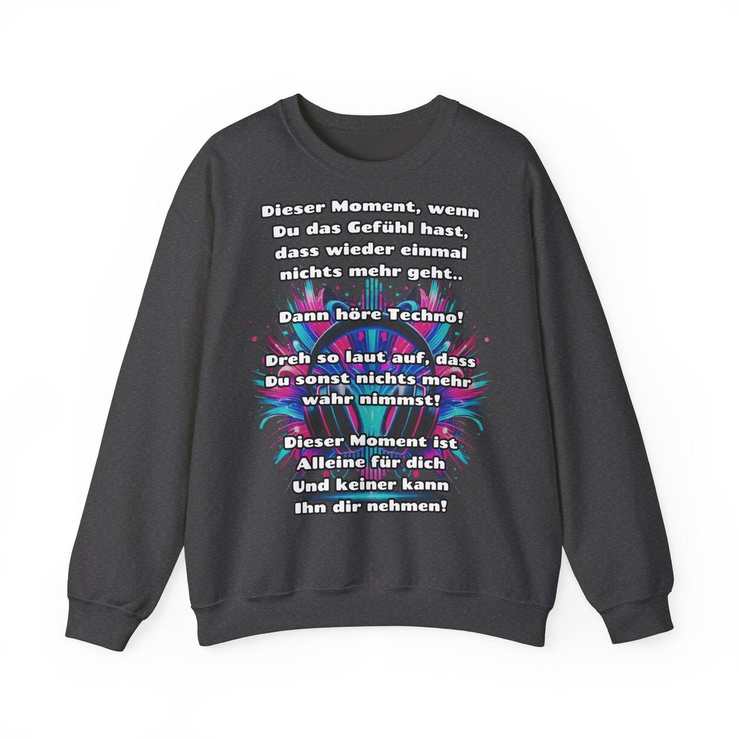 Louder Than Life Sweatshirt - Techno Headphones Design
