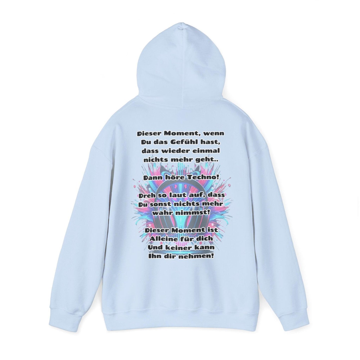 Louder Than Life Hoodie - Techno Headphones Design