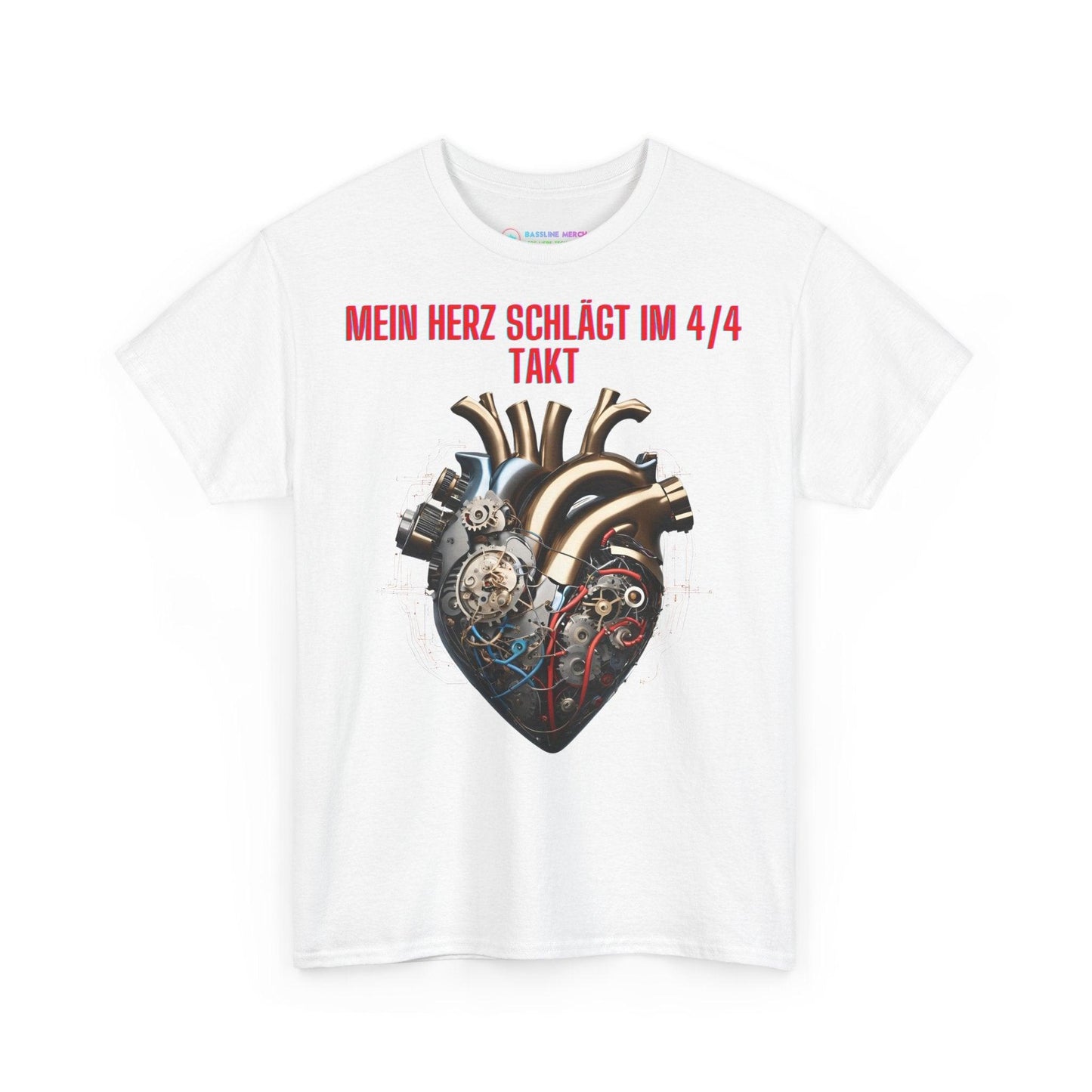 Techno Herzschlag Unisex T-Shirt - Neon Circuit Design