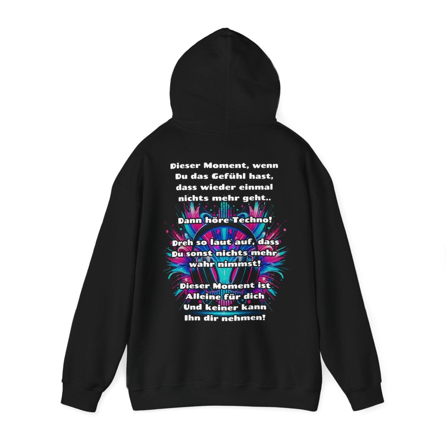 Louder Than Life Hoodie - Techno Headphones Design