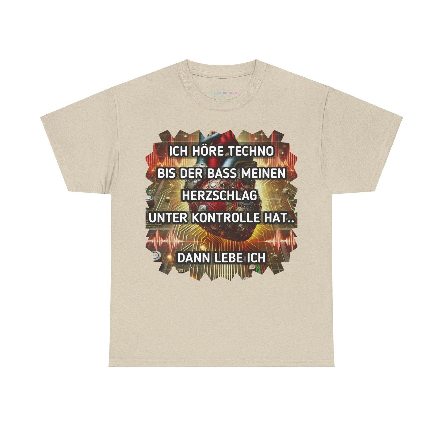 Techno Herz Unisex T-Shirt - Bass Control