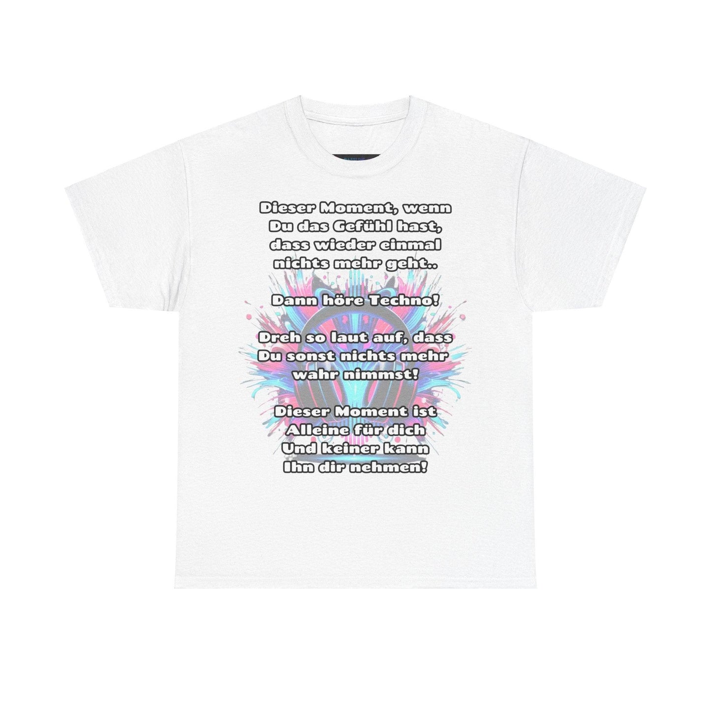 Louder Than Life Unisex T-Shirt - Techno Headphones Design