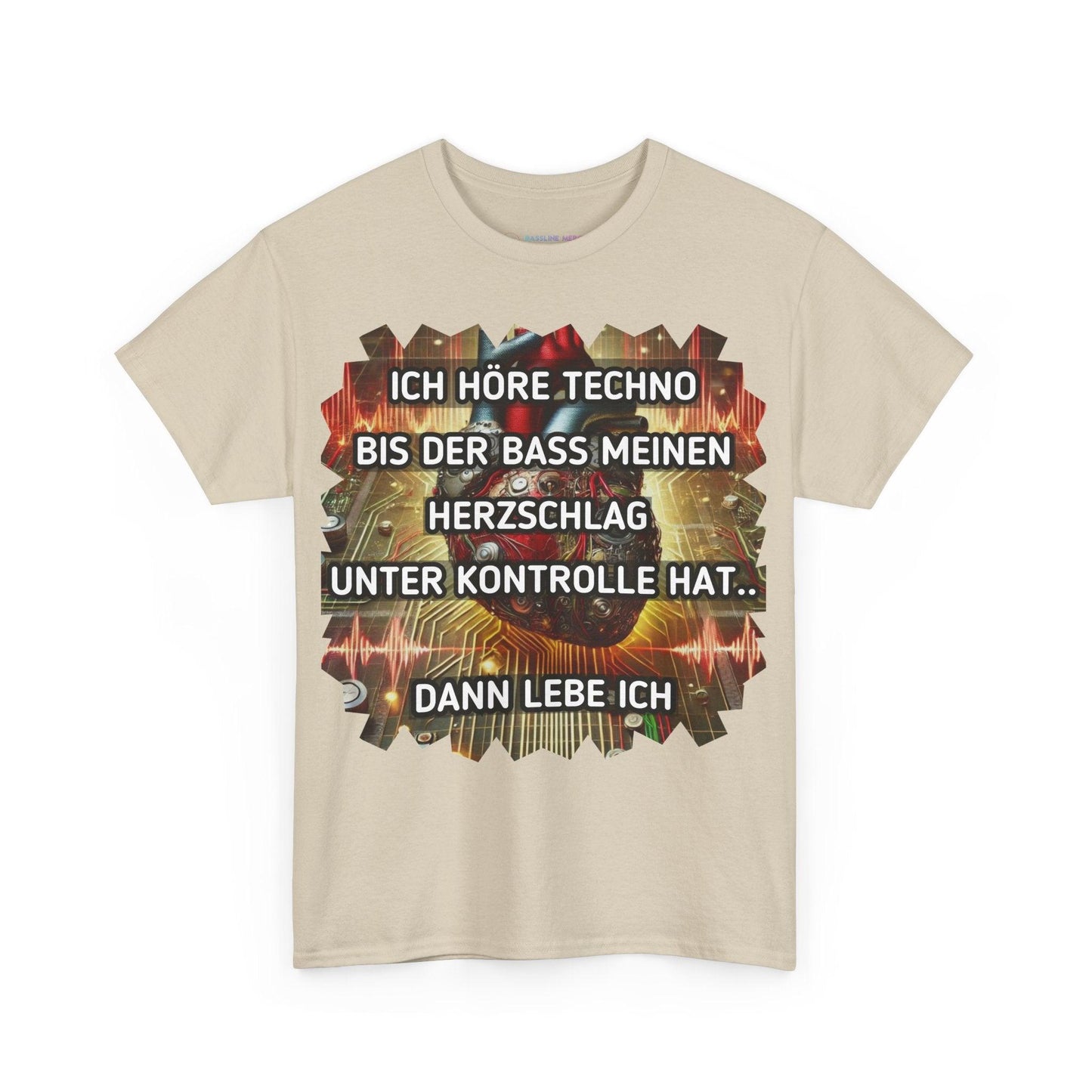 Techno Herz Unisex T-Shirt - Bass Control