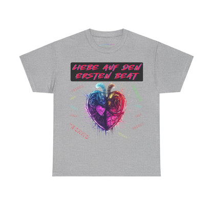 Techno Love Unisex T-Shirt - Liebe auf ersten Beat
