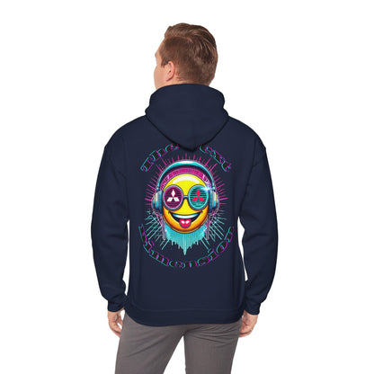 Techno Smiley Unisex Hoodie - The Next Dimension
