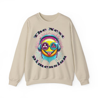 Techno Smiley Unisex Sweatshirt - The Next Dimension