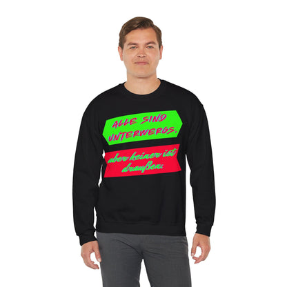 Techno Statement Unisex Sweatshirt - Alle unterwegs, keiner draußen