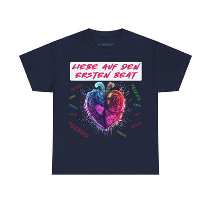 Techno Love Unisex T-Shirt - Liebe auf ersten Beat