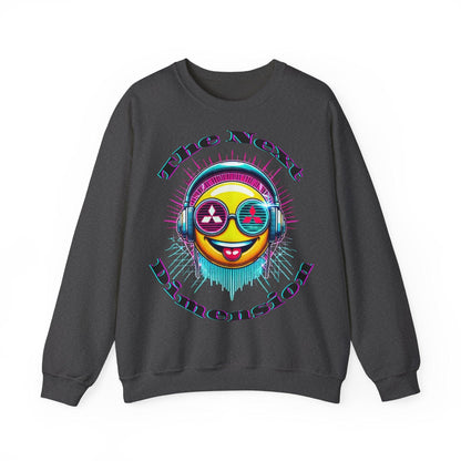 Techno Smiley Unisex Sweatshirt - The Next Dimension