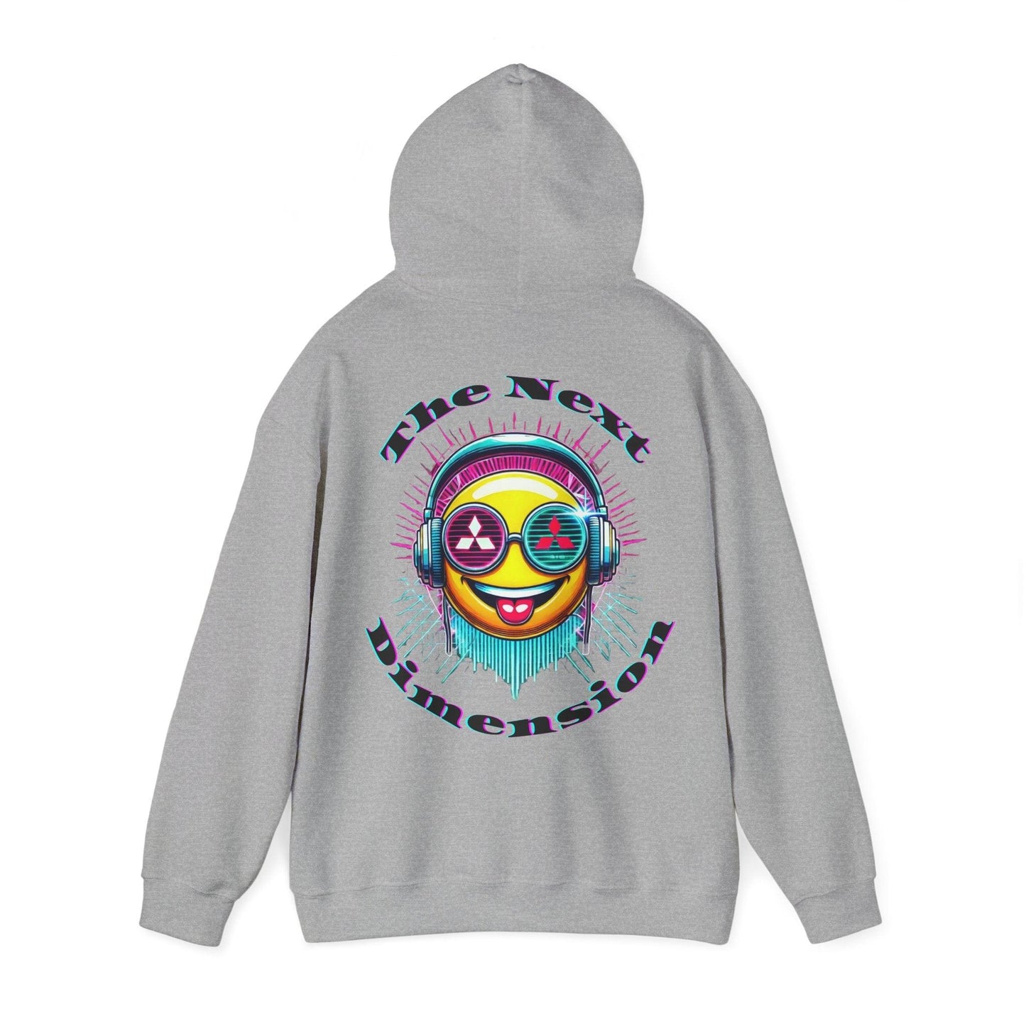 Techno Smiley Unisex Hoodie - The Next Dimension