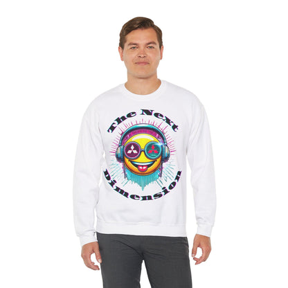 Techno Smiley Unisex Sweatshirt - The Next Dimension