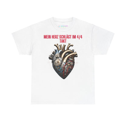 Techno Herzschlag Unisex T-Shirt - Neon Circuit Design