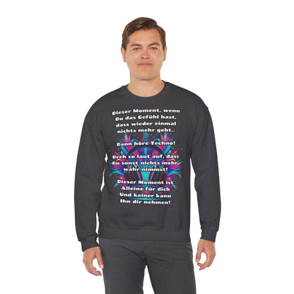 Louder Than Life Sweatshirt - Techno Headphones Design