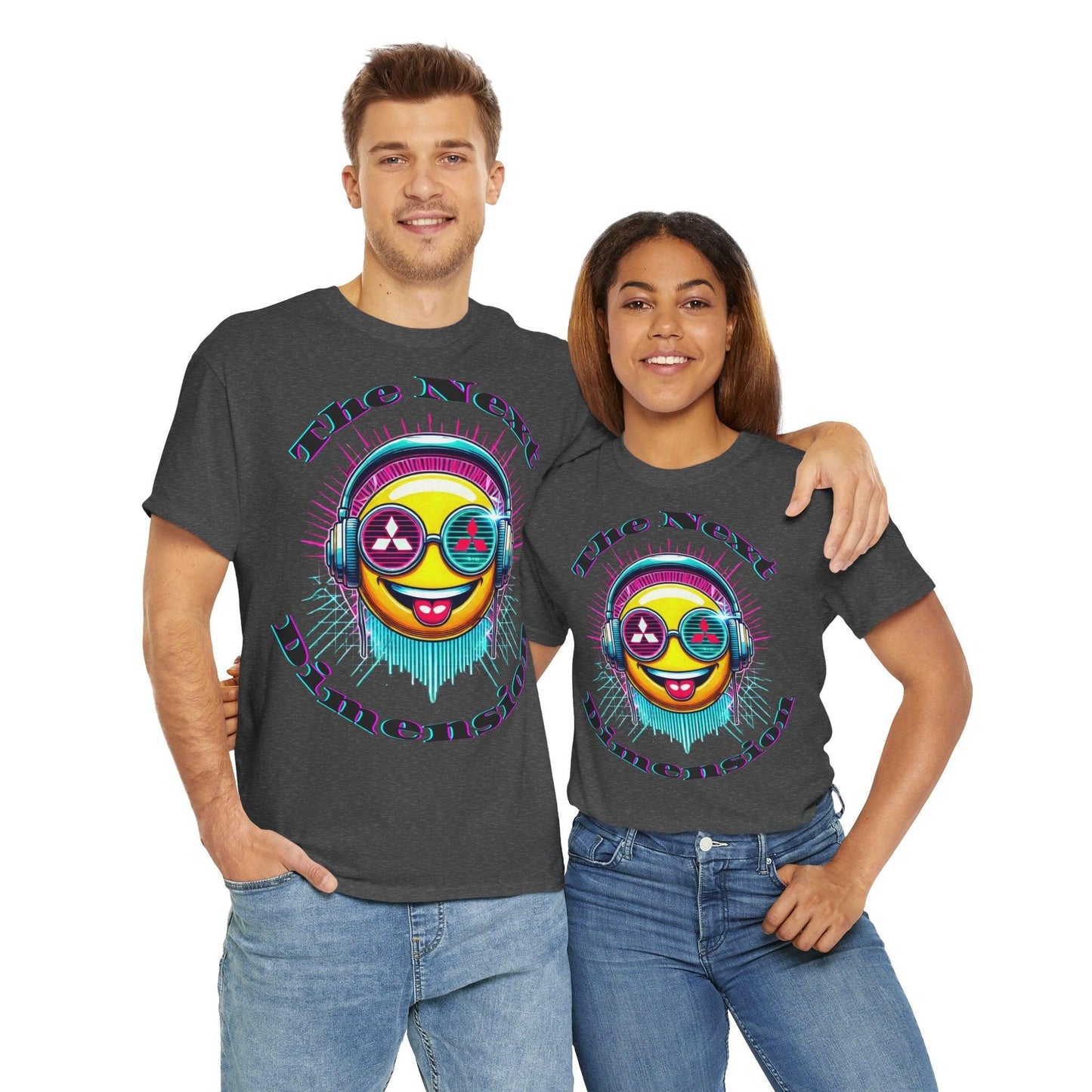 Techno Smiley Unisex T-Shirt - The Next Dimension