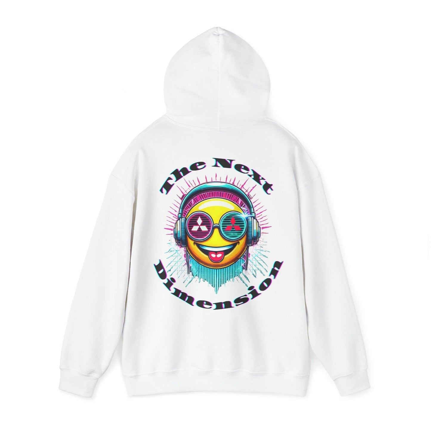 Techno Smiley Unisex Hoodie - The Next Dimension