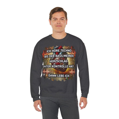 Techno Herz Unisex Sweatshirt - Bass Control