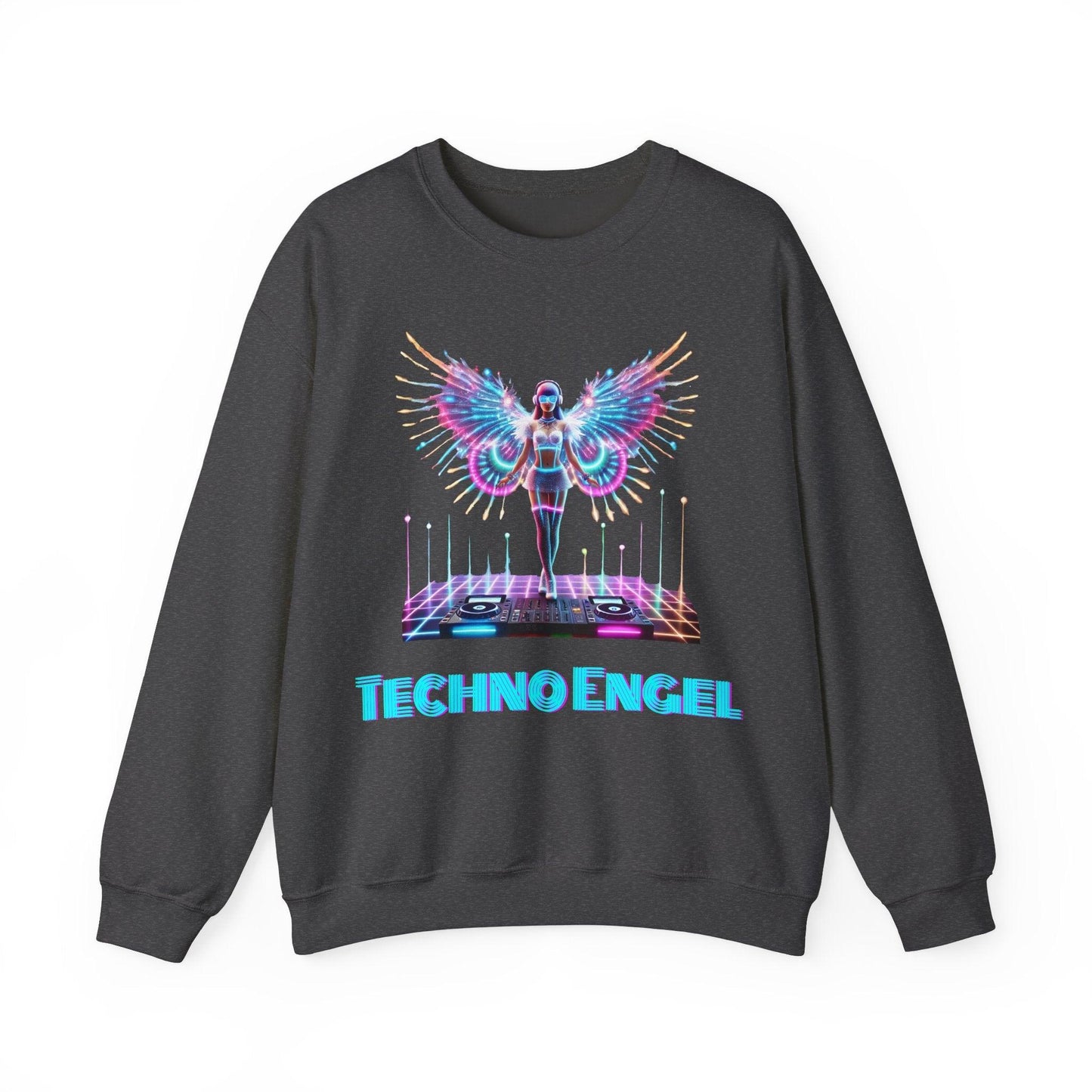 LED Light-Up Rave Techno Engel Sweatshirt