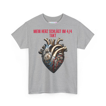 Techno Herzschlag Unisex T-Shirt - Neon Circuit Design