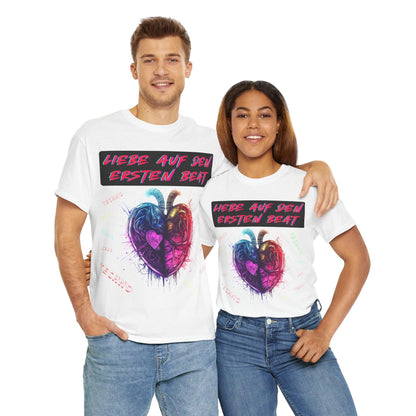 Techno Love Unisex T-Shirt - Liebe auf ersten Beat
