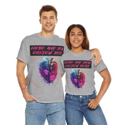 Techno Love Unisex T-Shirt - Liebe auf ersten Beat