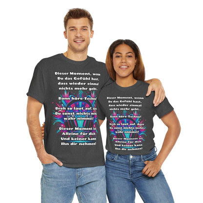 Louder Than Life Unisex T-Shirt - Techno Headphones Design