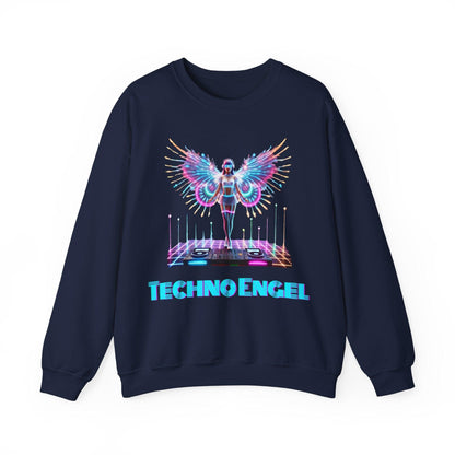 LED Light-Up Rave Techno Engel Sweatshirt