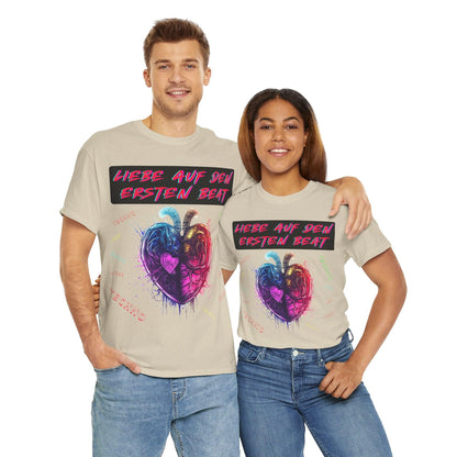 Techno Love Unisex T-Shirt - Liebe auf ersten Beat