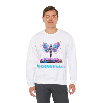 LED Light-Up Rave Techno Engel Sweatshirt