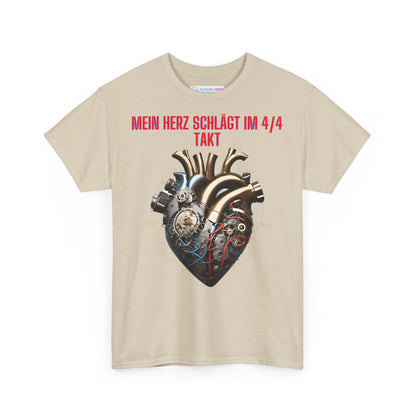 Techno Herzschlag Unisex T-Shirt - Neon Circuit Design