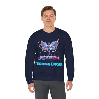 LED Light-Up Rave Techno Engel Sweatshirt