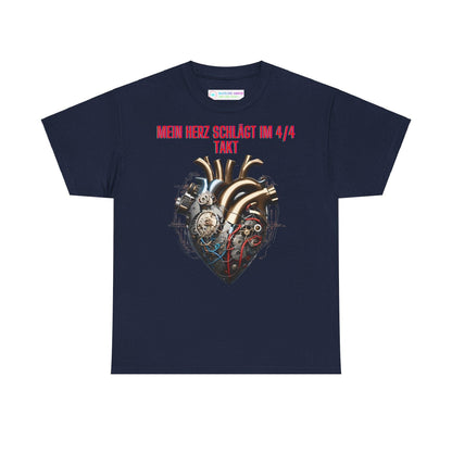 Techno Herzschlag Unisex T-Shirt - Neon Circuit Design