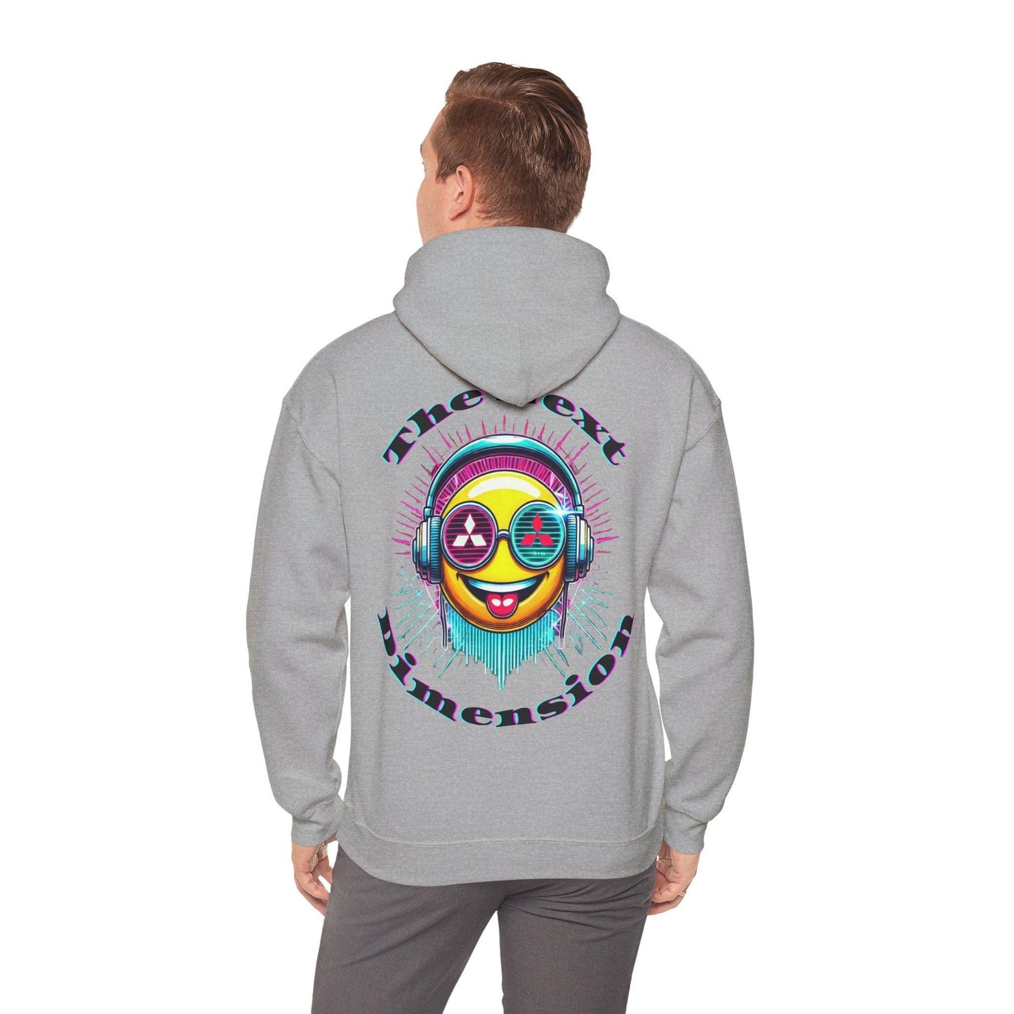 Techno Smiley Unisex Hoodie - The Next Dimension