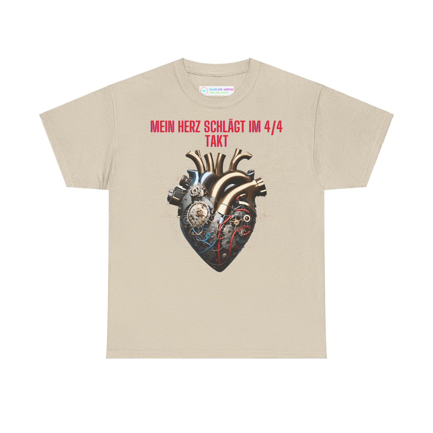 Techno Herzschlag Unisex T-Shirt - Neon Circuit Design