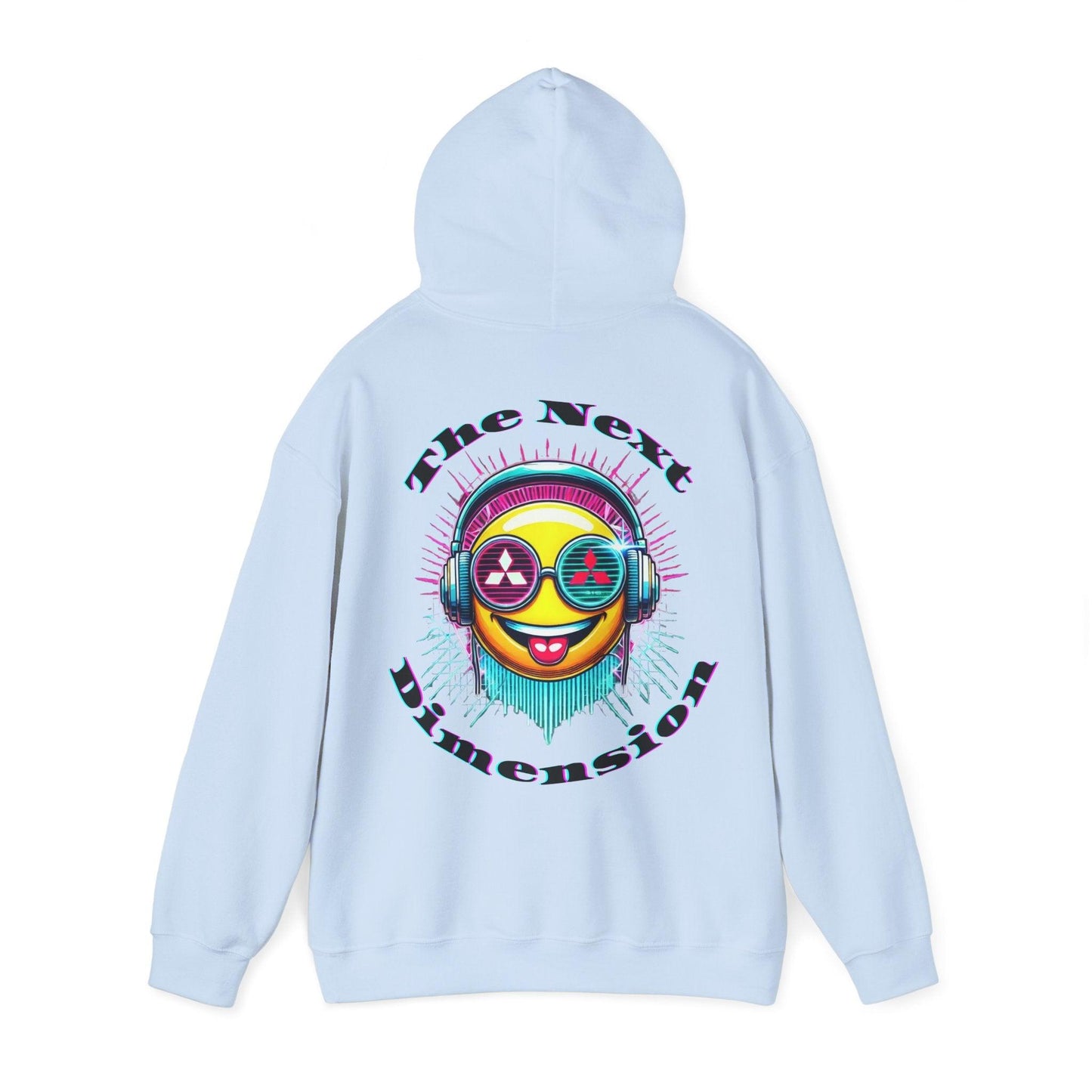 Techno Smiley Unisex Hoodie - The Next Dimension