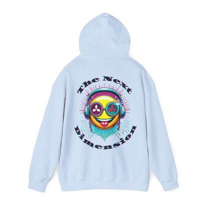 Techno Smiley Unisex Hoodie - The Next Dimension