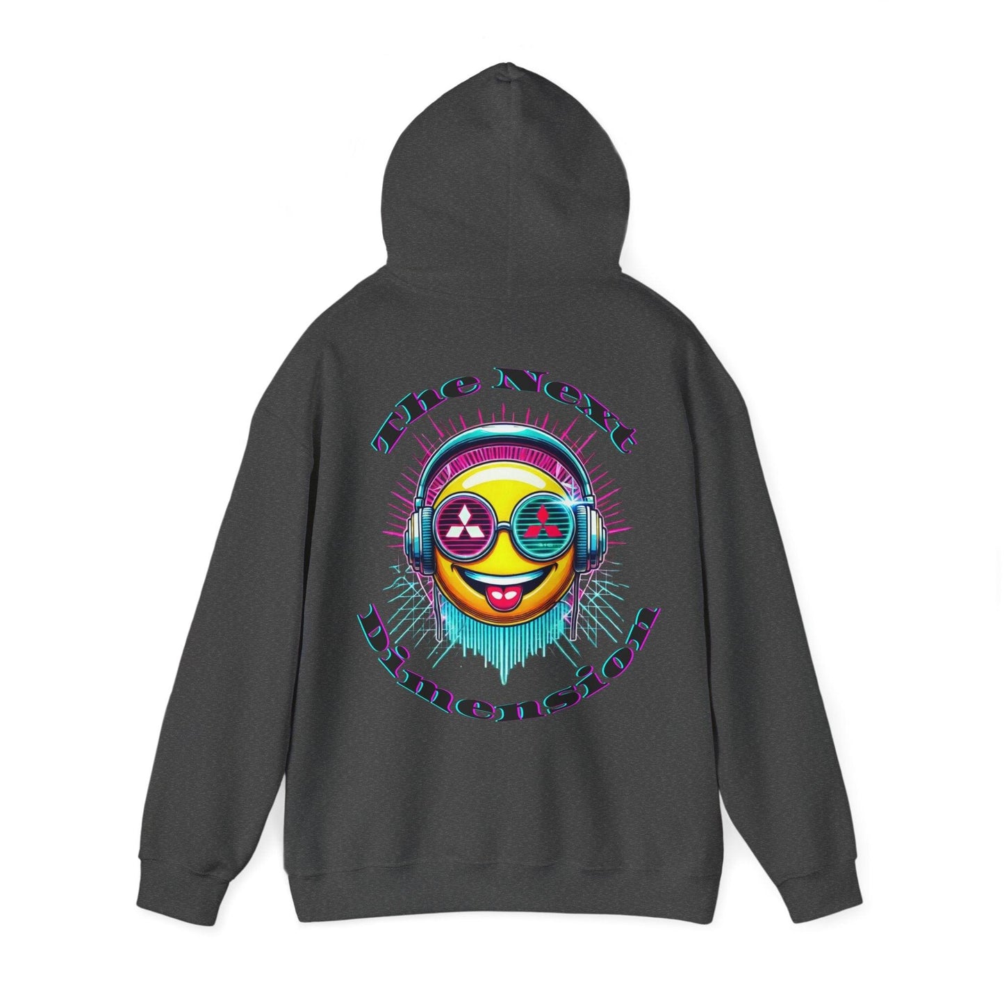 Techno Smiley Unisex Hoodie - The Next Dimension
