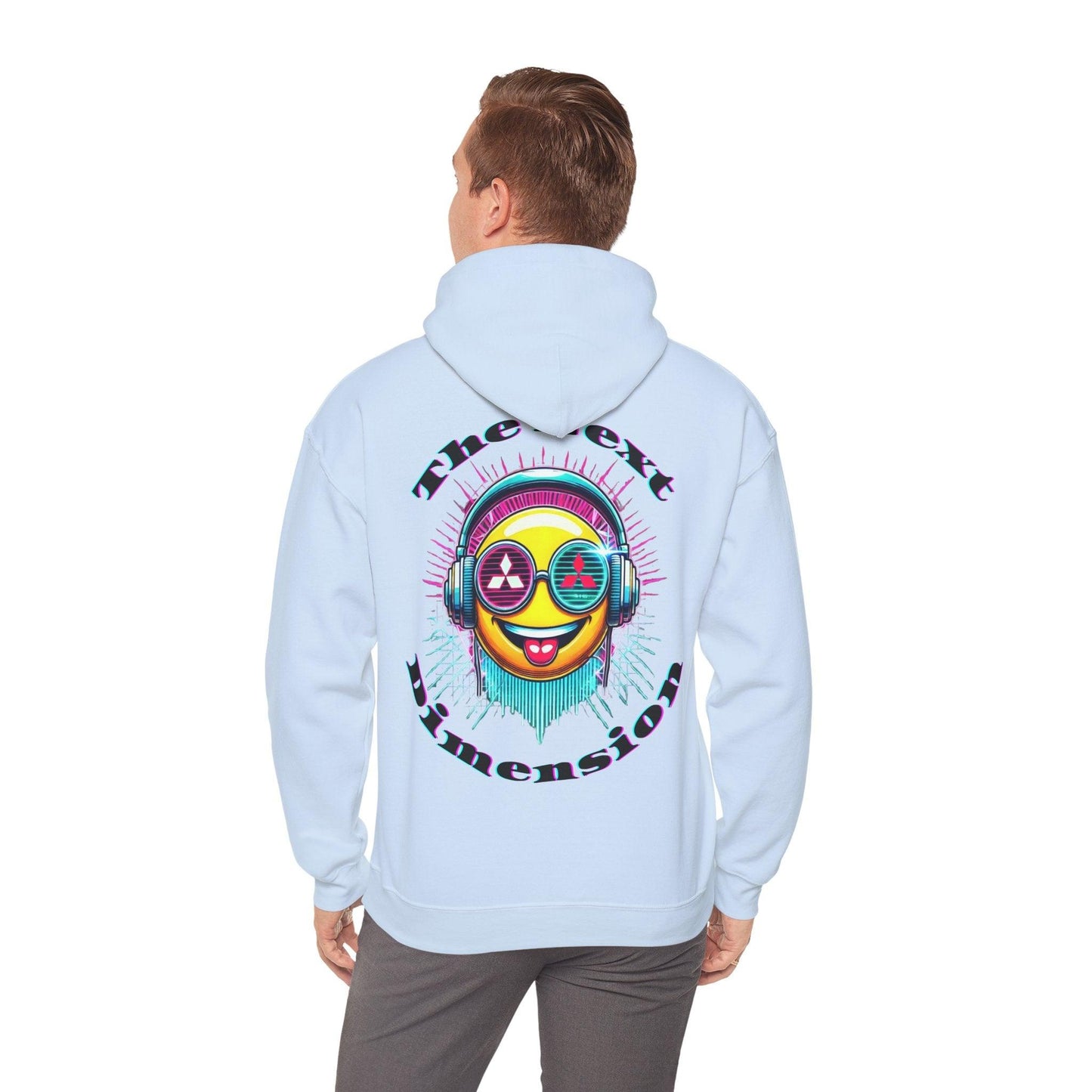Techno Smiley Unisex Hoodie - The Next Dimension