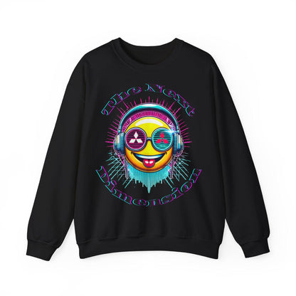 Techno Smiley Unisex Sweatshirt - The Next Dimension