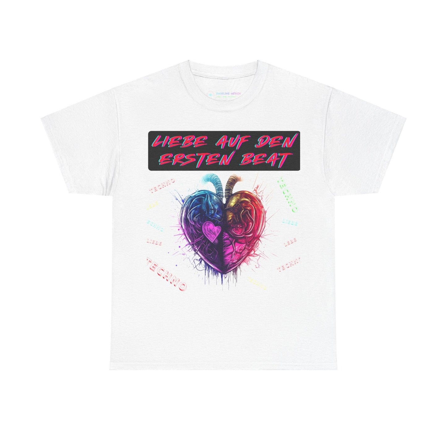 Techno Love Unisex T-Shirt - Liebe auf ersten Beat